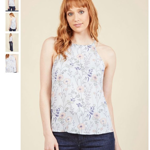 NWOT Architectural Adventures Sleeveless‎ Top